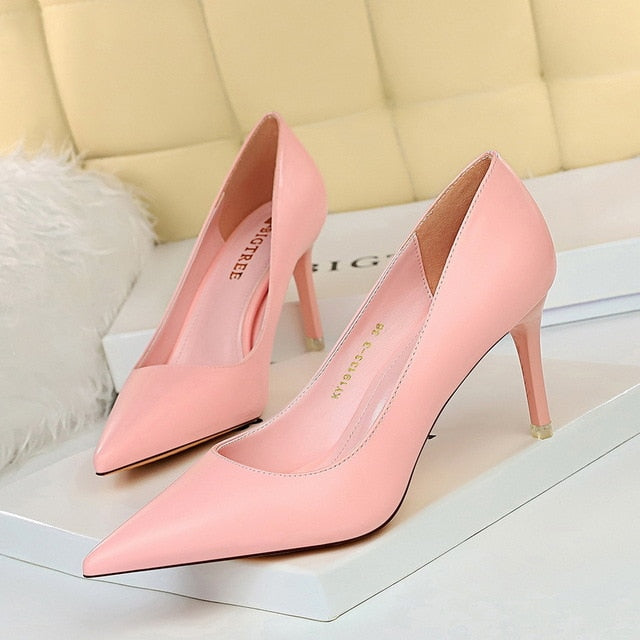 Variant image for Damen-Pumps, hoher Absatz, PU-Material-73