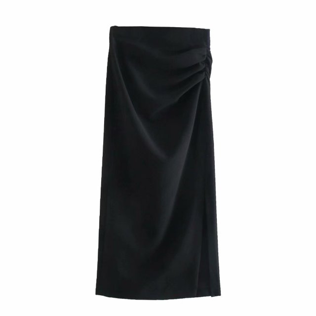 Damenbluse V-Ausschnitt Langarm Polyester eleganter Stil-5