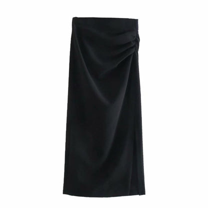 Damenbluse V-Ausschnitt Langarm Polyester eleganter Stil-5