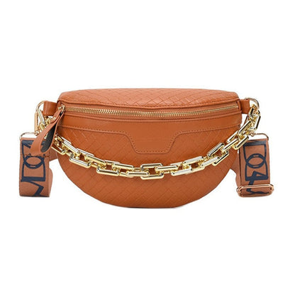 Variant image for Damen Schultertasche Kettengürtel PU-Leder mit Einhorn-Stift-8