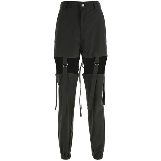 Herren-Arbeitshose, Snap, Schnallenstil, Polyester, lang-1