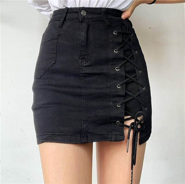 Damen-Shorts, Cross-Schnürung, Baumwolle und Viskose-1