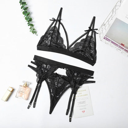 Damen-Unterwäsche-Set, verstellbar, Polyester, schicke Unterwäsche-1