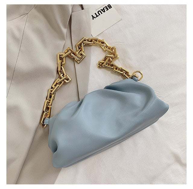 Variant image for Damen Schultertasche PU mit Kettenband Elegantes Design-8