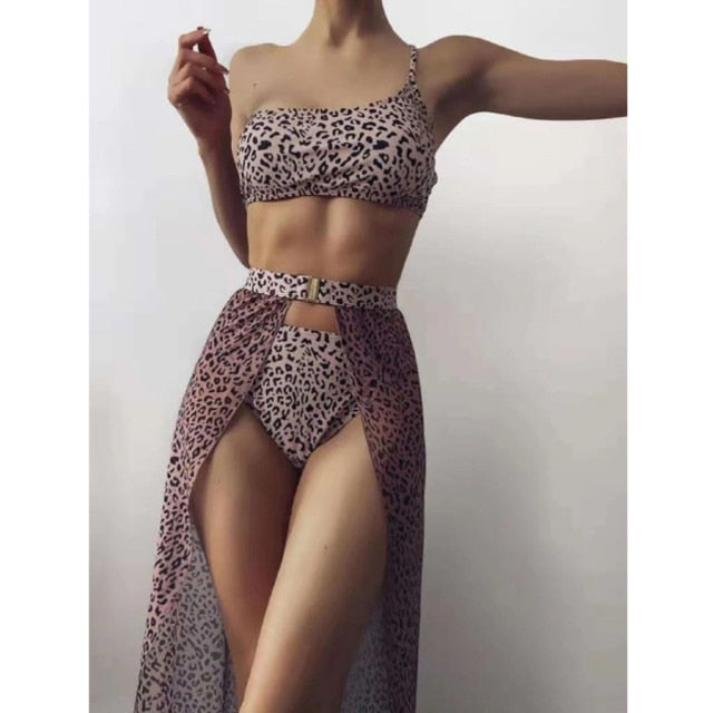 Variant image for Damen Bikini-Set Transparent Sarong Polyester Spandex-9