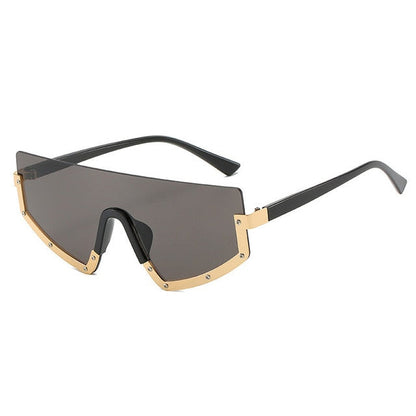 Unisex Sonnenbrillen Halbrahmenlos Polycarbonat UV400-1