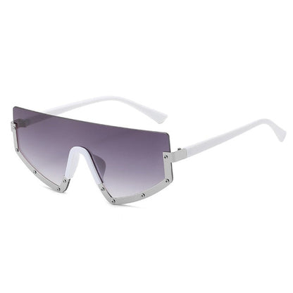 Unisex Sonnenbrillen Halbrahmenlos Polycarbonat UV400-5