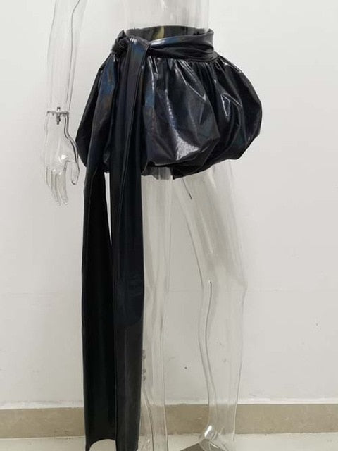 Variant image for Damen-Hose, kurz, drapiertes Polyester-2