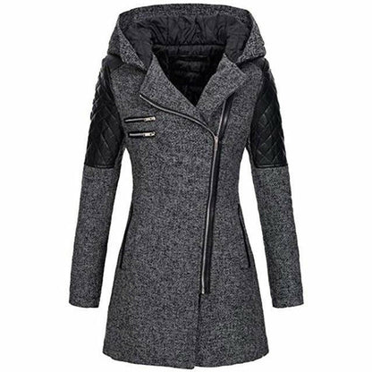 Variant image for Damen-Kapuzenjacke Lang Modell Dine Lässig-9