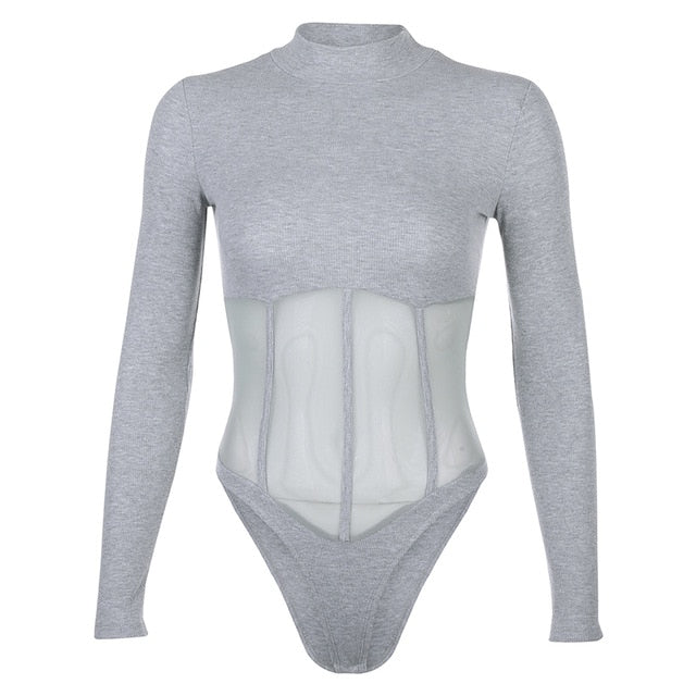 Damen-Rollkragen, Body Stretch Polyester-Spandex-6