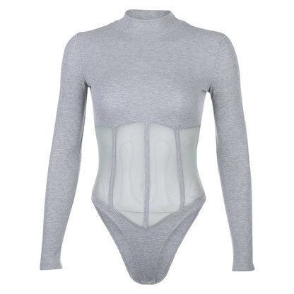 Damen-Rollkragen, Body Stretch Polyester-Spandex-6