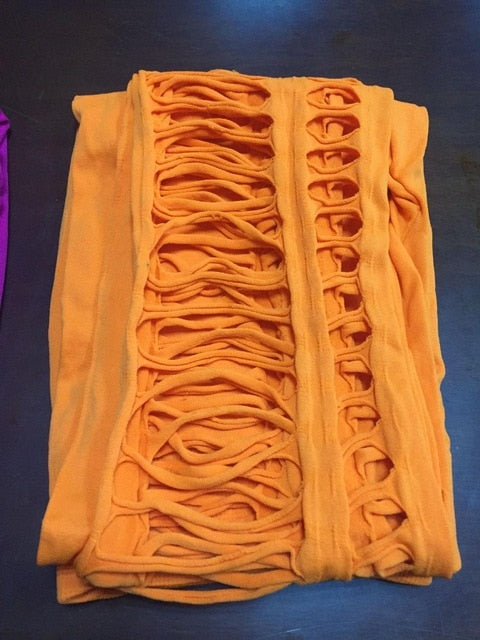 Variant image for Damen-Leggings, einfarbiges knöchellanges Polyester-Elasthan-4