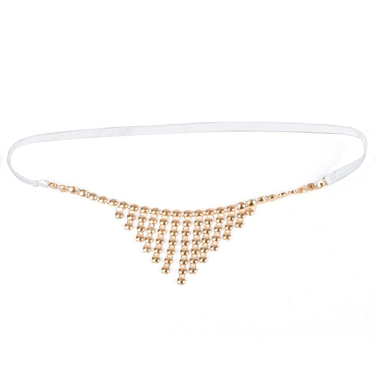 Damen-Körperschmuck, dreieckig, Nylon, minimalistisches Design-1