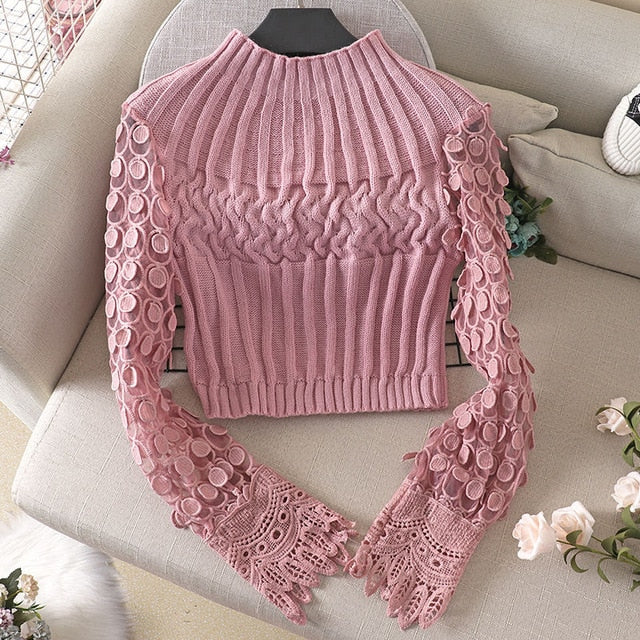 Variant image for Damen Bluse Langarm Geometrische Muster Polyester-3
