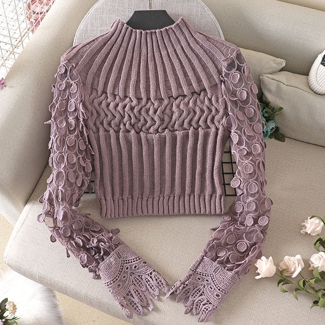 Variant image for Damen Bluse Langarm Geometrische Muster Polyester-4