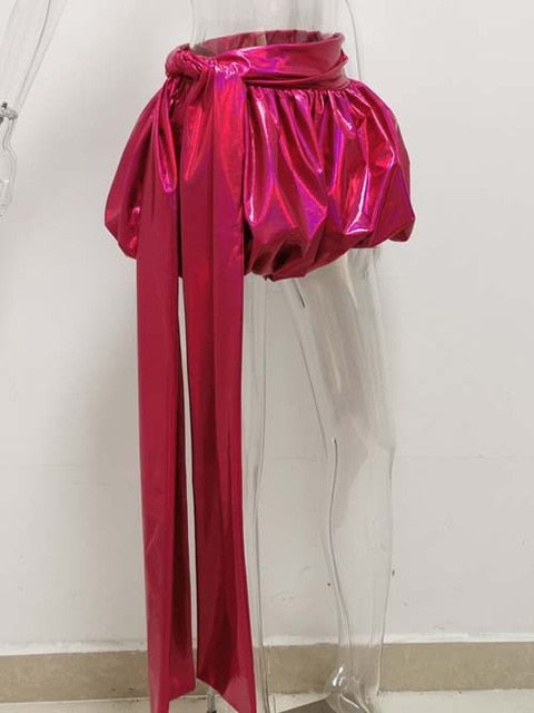 Variant image for Damen-Hose, kurz, drapiertes Polyester-4