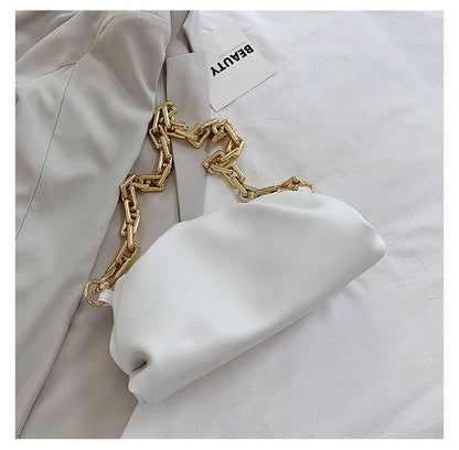 Variant image for Damen Schultertasche PU mit Kettenband Elegantes Design-7