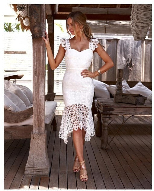 Variant image for Damen-Minikleid, geblümt, Brustschlitz, Spaghettiträger, Polyester-2