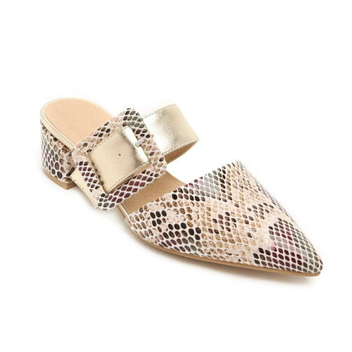 Damen-Sandalen, Mules, eckiges Teil, Lackleder-1