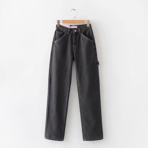 Herren-Jeans, lässige Baumwolle, justierbar, Fit-1