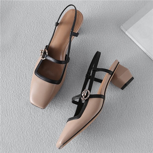 Variant image for Damen-Sandalen, Gladiatoren aus echtem Leder mit Riemen-2