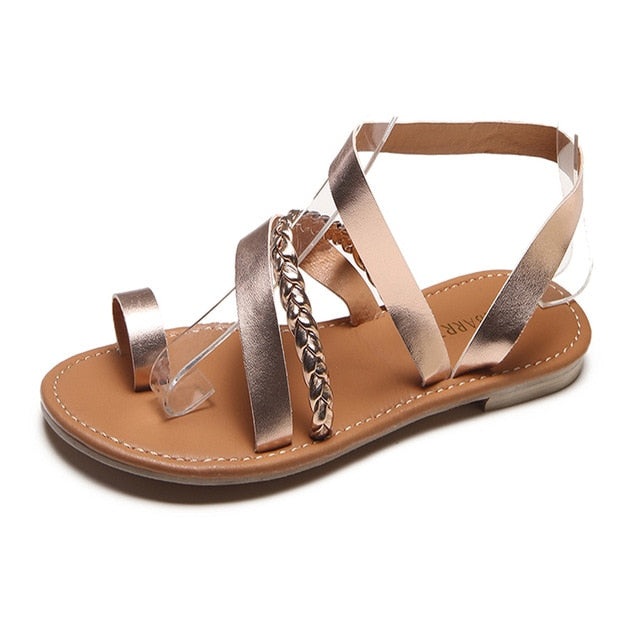 Variant image for Damen-Sandale, Gladiator, Slingback, PU-Leder-3