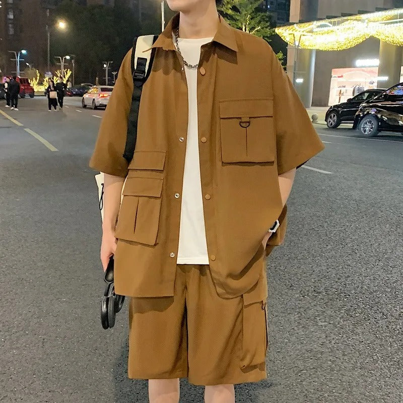Herrenshorts, Utility, lässig und leicht, atmungsaktives Material 8