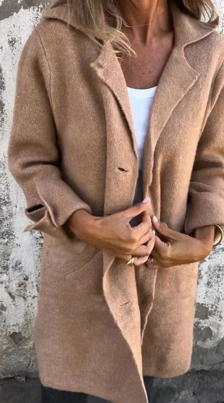 Damenjacke Lässiges Design Weiches Material für kalte Tage-5