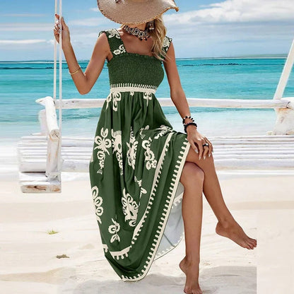 Damen-Kleines Kleid, Eckiger Ausschnitt, Atmungsaktiver Stoff 5