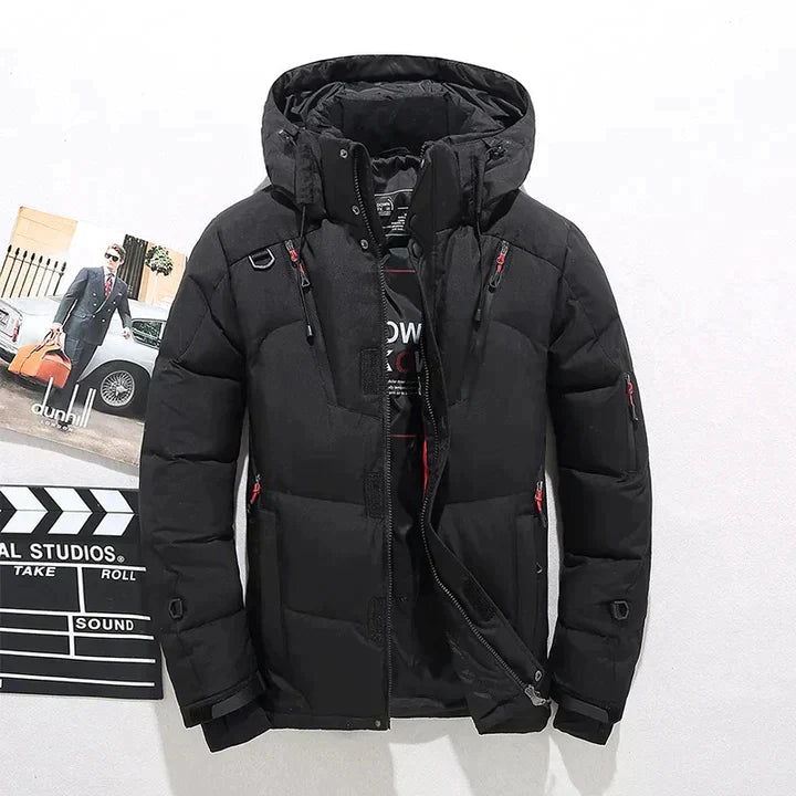 Variant image for Damen-Daunenjacke, klassisches Design, Premium, Material-1