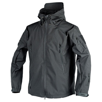 Herren-Winterjacke, klassischer Stil, funktionales Polyester-1