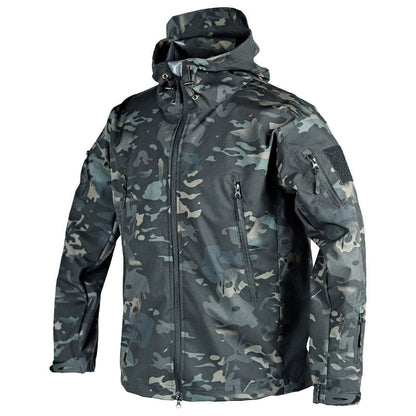 Herren-Winterjacke, klassischer Stil, funktionales Polyester-6