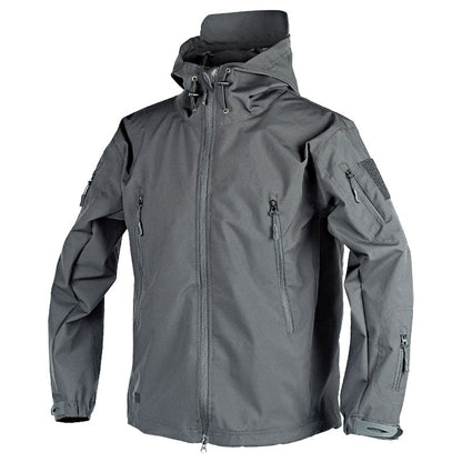 Herren-Winterjacke, klassischer Stil, funktionales Polyester-3
