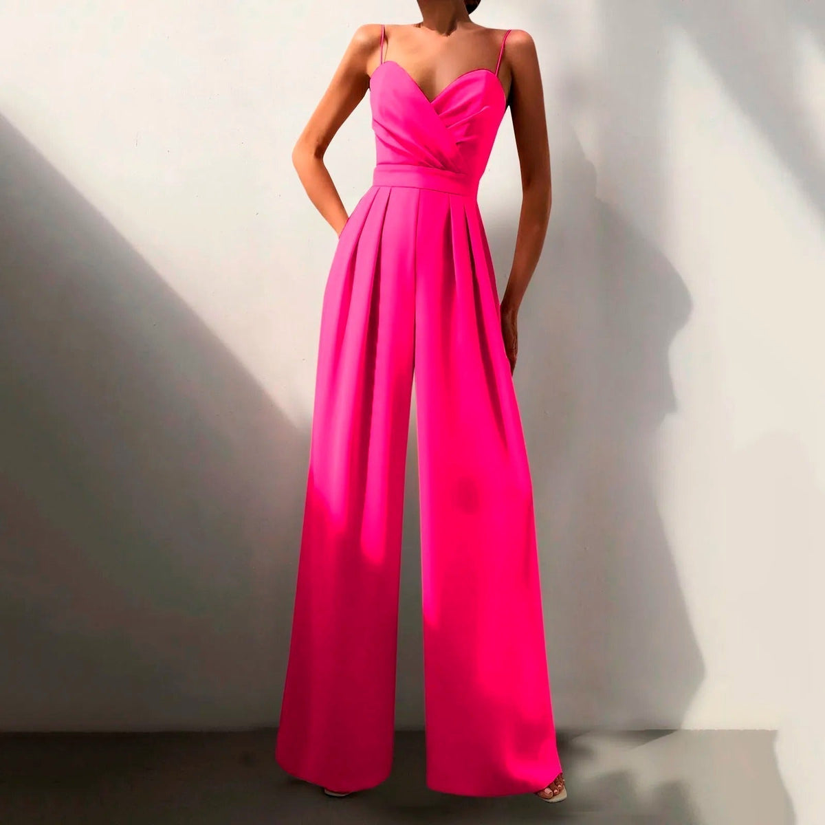 Variant image for Damen-Overall, elegantes Design, leichter Stoff-6