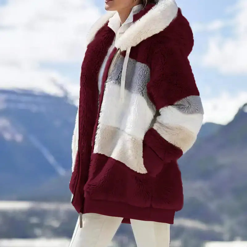 Variant image for Damen-Fleecejacke, modernes Design, weich, Polyester-28