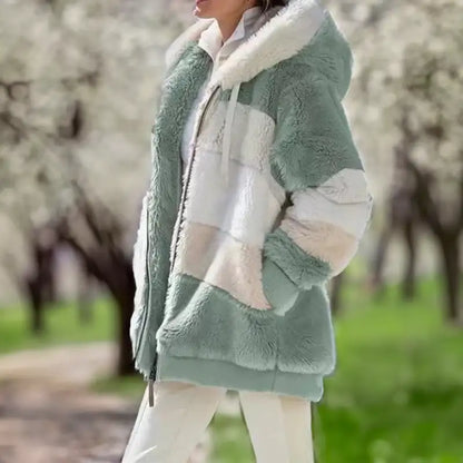 Variant image for Damen-Fleecejacke, modernes Design, weich, Polyester-42