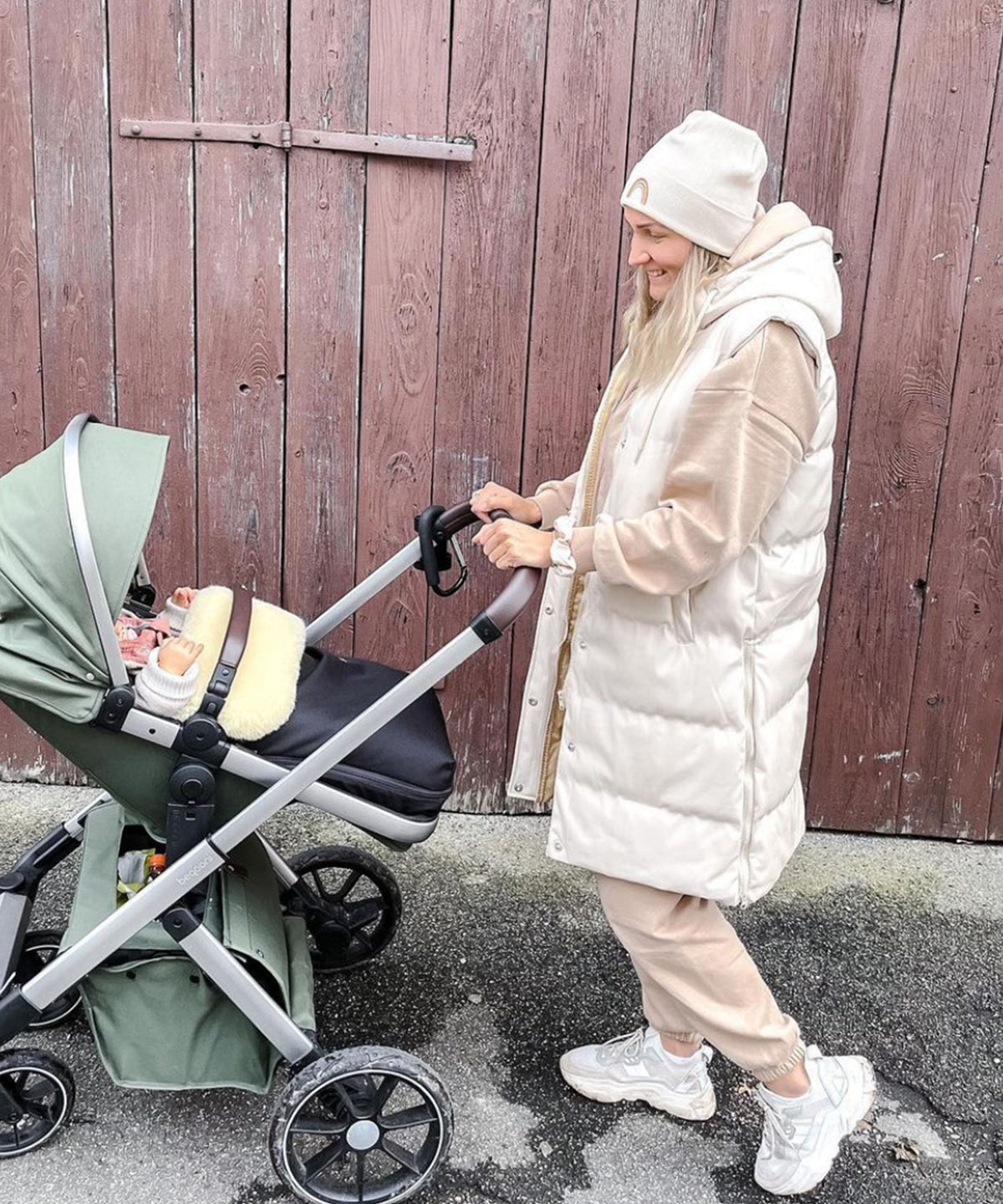 Damenjacke Wärmeisolierend Synthetikleder Moderner Stil-5