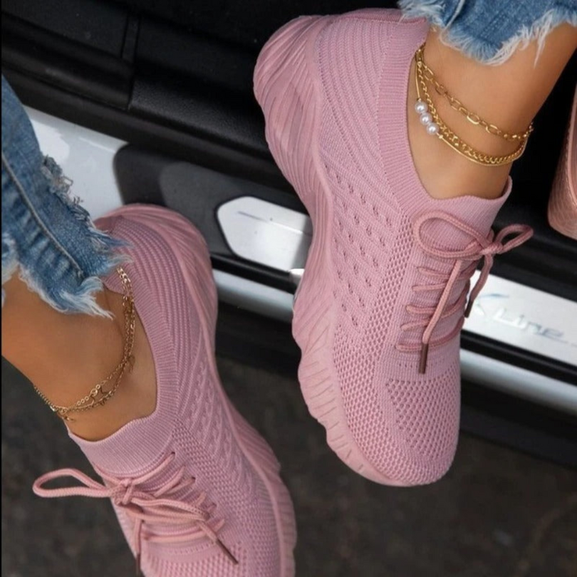 Variant image for Damen-Sneaker, trendig, synthetisches Leder und Textil-37