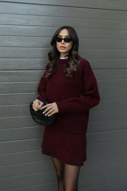 Damen-Herbstset aus elegantem Leinen, 100% Leinen 4