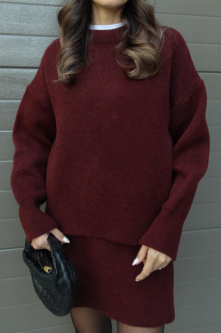 Damen-Herbstset aus elegantem Leinen, 100% Leinen 5