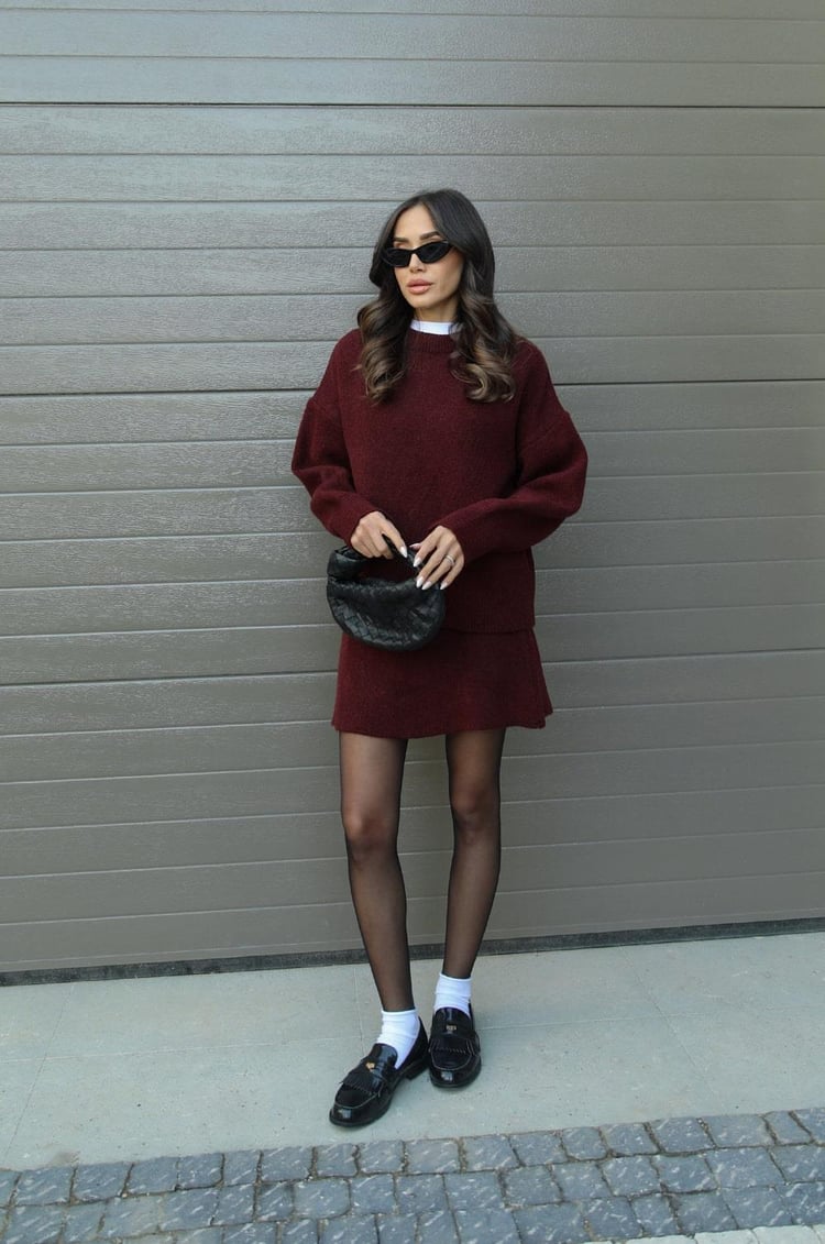 Damen-Herbstset aus elegantem Leinen, 100% Leinen 2