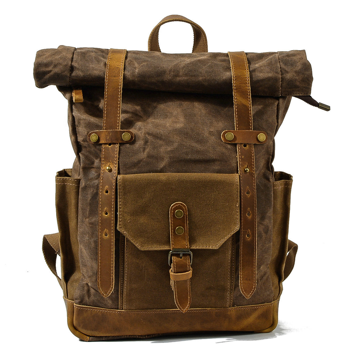Variant image for Unisex Rucksack Wolff-Top Gewachste Baumwoll-Leinwand-5