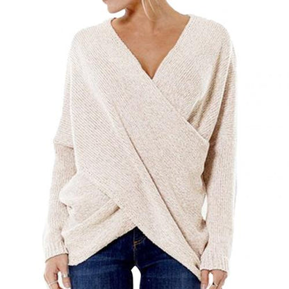 Variant image for Damen-Pullover, Kreuzdesign, weicher Stoff-25