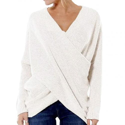 Variant image for Damen-Pullover, Kreuzdesign, weicher Stoff-41