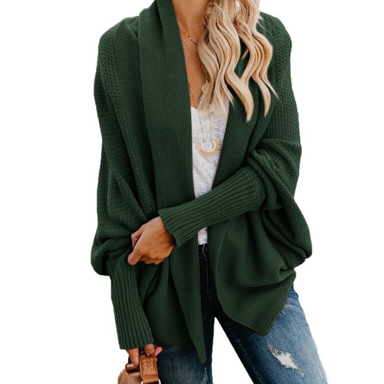 Damen-Strickjacke Relaxed, gestrickt, aus 100% Acryl 13