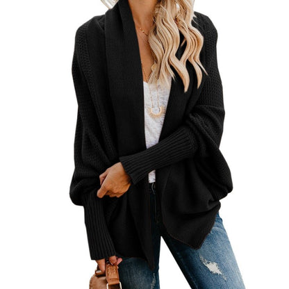 Damen-Strickjacke lässig gestrickt 100% Acryl 8