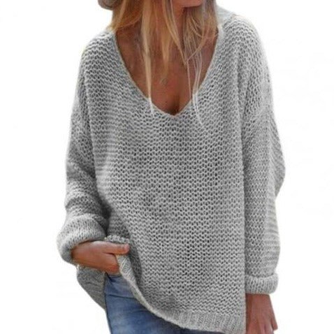 Damen-Strickpullover, langarm, Polyester-2