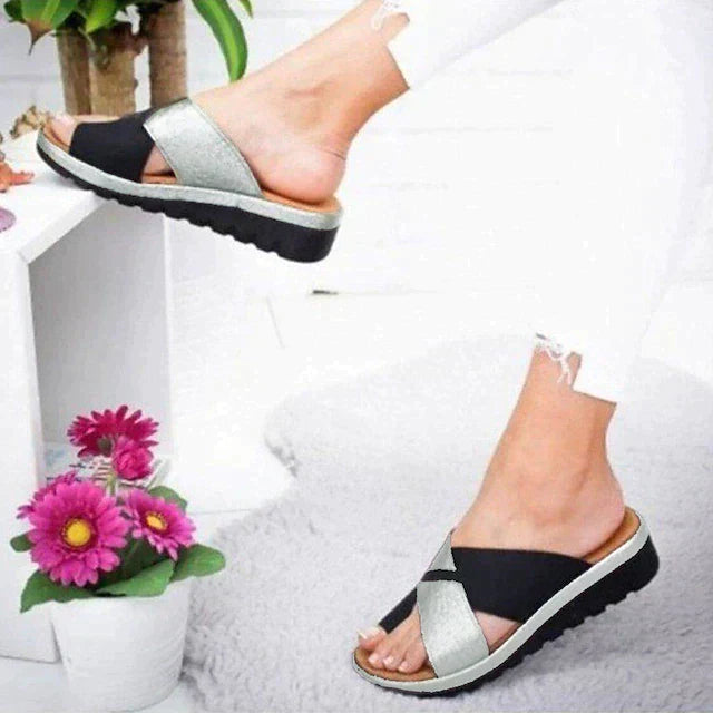 Variant image for Damen-Sandalen, Sommer, komfortabel, Synthetikmaterial-1