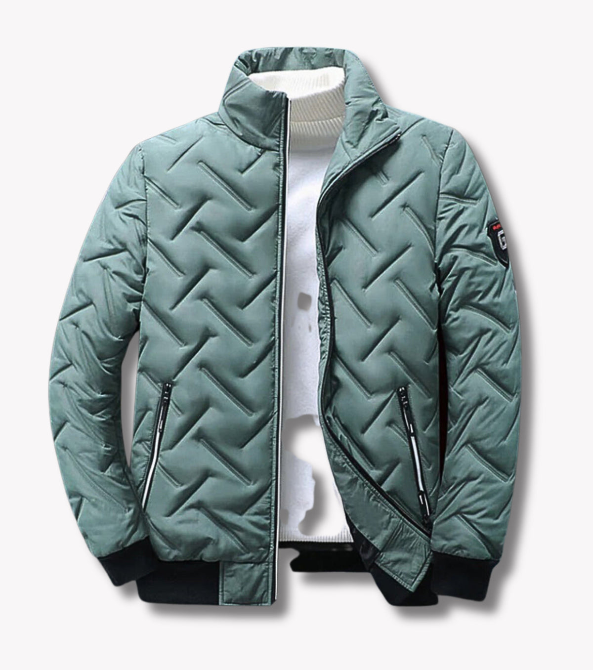 Herren-Winterjacke, elegantes Design, hochwertiges Material-4